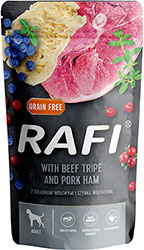 Dolina Noteci Rafi Pouch Adult with Beef tripe and Pork ham