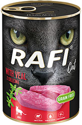 Dolina Noteci Rafi Cat Cans Adult with Veal