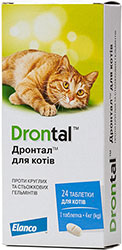 Bayer Дронтал Таблетки для котів