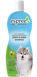 Espree Simple Shed Shampoo Шампунь для використання під час линьки у собак 