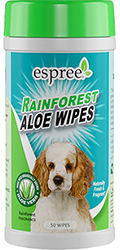 Espree Rainforest Wipes Вологі серветки з лісовим ароматом для шерсті собак