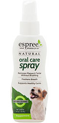 Espree Natural Oral Care Spray Peppermint Спрей для догляду за зубами собак, з олією м’яти