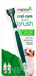 Espree Oral Care 3 in 1 Brush Зубна щітка для собак