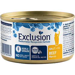 Exclusion Noble Grain Cat Adult Beef Cans