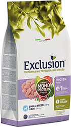 Exclusion Noble Grain Dog Light Chiсken Small Breed