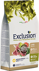 Exclusion Noble Grain Dog Adult Lamb Medium Breed