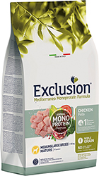 Exclusion Noble Grain Dog Mature Chicken Medium&Large Breed