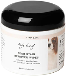 Eye Envy Tear Stain Remover Wipes Салфетки от слезных дорожек для собак