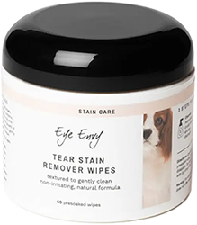 Eye Envy Tear Stain Remover Wipes Серветки від слізних доріжок для собак