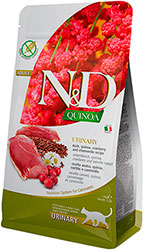 Farmina N&D Quinoa Cat Adult Urinary Duck & Cranberry