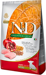 Farmina N&D Ancestral Grain Puppy Mini Chicken & Pomegranate