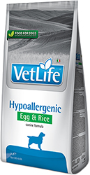 Farmina Vet Life Natural Diet Dog Hypoallergenic Egg&Rice