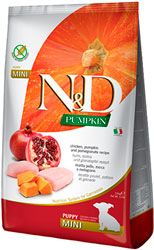 Farmina N&D Pumpkin Grain Free Puppy Mini Chicken & Pomegranate
