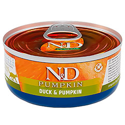 Farmina N&D Pumpkin Grain Free Cat Adult Duck & Pumpkin Cans