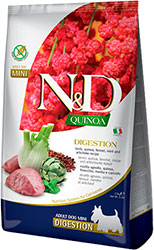 Farmina N&D Quinoa Dog Adult Mini Digestion Lamb & Fennel