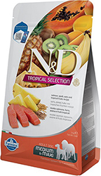 Farmina N&D Tropical Selection Dog Adult Medium & Maxi Salmon, Spelt, Oats & Tropical fruits