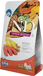 Farmina N&D Tropical Selection Dog Adult Mini Salmon, Spelt, Oats & Tropical fruits