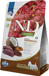 Farmina N&D Quinoa Dog Adult Mini Skin & Coat Venison & Coconut