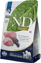 Farmina N&D Prime Dog Lamb & Blueberry Adult Medium & Maxi