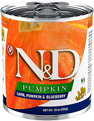 Farmina N&D Pumpkin Grain Free Dog Adult Lamb & Blueberry Cans Farmina N&D Pumpkin Grain Free Dog Adult Lamb & Blueberry Cans