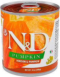 Farmina N&D Pumpkin Grain Free Dog Adult Venison & Pumpkin Cans Farmina N&D Pumpkin Grain Free Dog Adult Venison & Pumpkin Cans