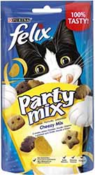Felix Party Mix Cheezy Сырный микс лакомств для кошек