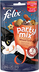 Felix Party Mix Grill Гриль мікс ласощів для котів