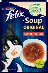 Felix Soup Суп с говядиной для кошек