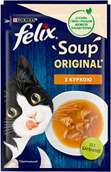 Felix Soup Суп с курицей для кошек