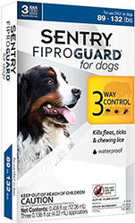 FiproGuard Капли от блох, клещей и вшей для собак весом от 40 до 60 кг