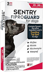 FiproGuard Капли от блох, клещей и вшей для собак весом от 20 до 40 кг