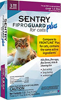 FiproGuard Plus Капли от блох, клещей и вшей для кошек и котят