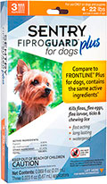 FiproGuard Plus Капли от блох, клещей и вшей для собак весом до 10 кг