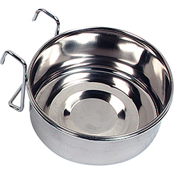Flamingo Feeder With Hook Навісна годівниця для кроликів і великих папуг