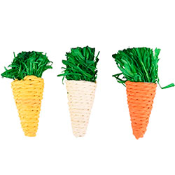 Flamingo Small Carrots Набор соломенных игрушек для грызунов