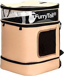 FurryTail Pet Backpack Рюкзак-переноска для кошек и собак весом до 8 кг