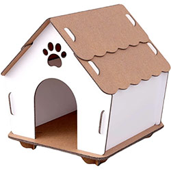 FuTuFu Pets Картонный домик "КОТеджик" для кошек и собак