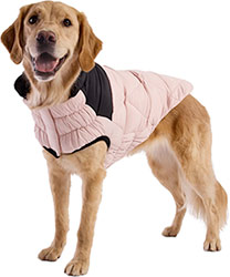 GF Pet Diamond Dog Puffer Pink Пуховик для собак, рожевий