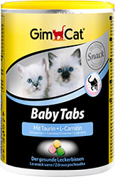 GimCat Baby Tabs - вітамінізовані ласощі для кошенят