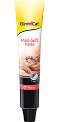 GimCat Malt-Soft - паста для выведения шерсти из желудка кошек