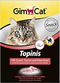 GimCat Cat Topinis - витаминизированные лакомства для кошек, с творогом