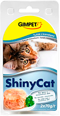 Gimpet Shiny Cat консервы для кошек, с тунцом и травой