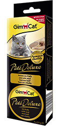 GimCat Pate Deluxe паштет с телятиной для кошек