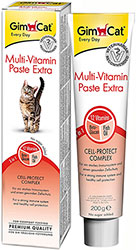 GimCat Multi-Vitamin Paste Extra - мультивитаминная паста для кошек