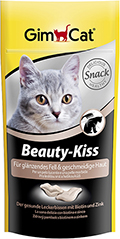GimCat Beauty-Kiss - витаминизированные лакомства для красоты шерсти кошек