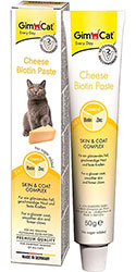 Gimcat Cheese Biotin Paste - паста з сиром та біотином для котів