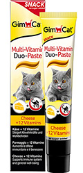 Gimpet Duo-Paste Multi-Vitamin - мультивитаминная паста для кошек, с сыром