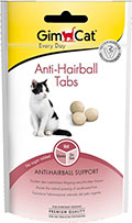 GimCat Anti-Hairball Tabs - лакомства для выведения шерсти из желудка кошек