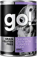 GO! Canine Grain Free Chicken Stew with Turkey + Duck