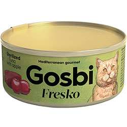 Gosbi Fresko Cat Sterilized Tuna & Apple